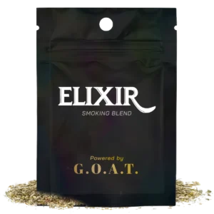 Elixir smoking blend packaging